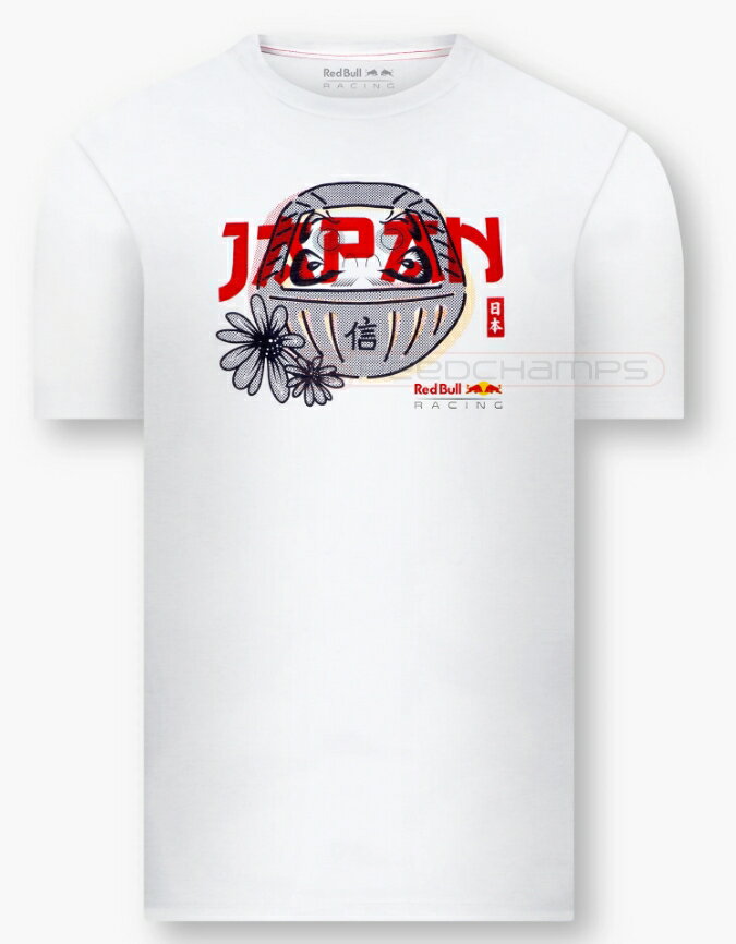 2022紅牛車隊日本站T恤 白(S~XL)