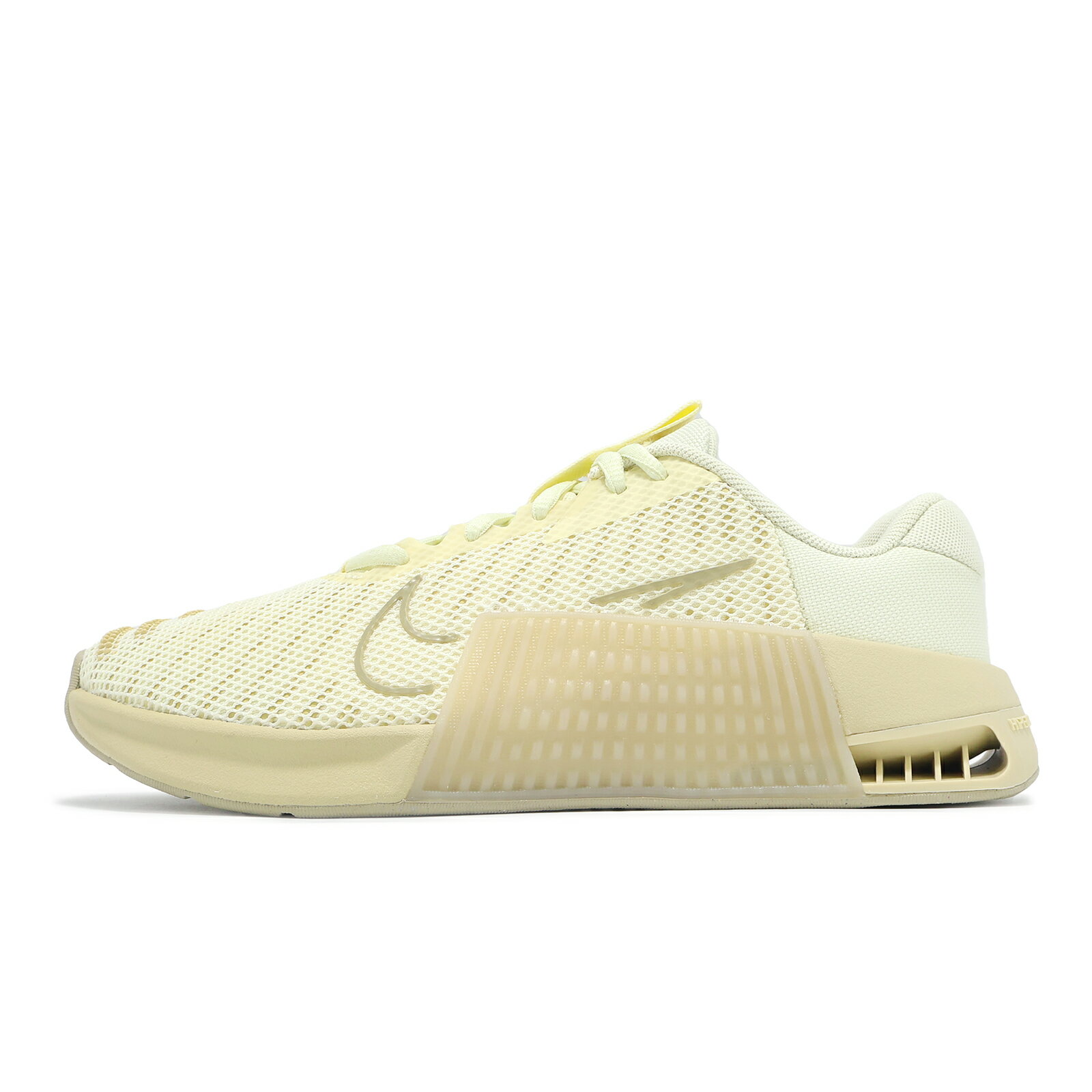 Nike 訓練鞋 Wmns Metcon 9 女鞋 男鞋 米黃色 運動鞋 健身 重訓 舉重 穩定 DZ2537-700