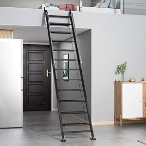 梯子閣樓專用帶扶手家用折疊伸縮3米爬梯神器爬樓倉庫室內多功能