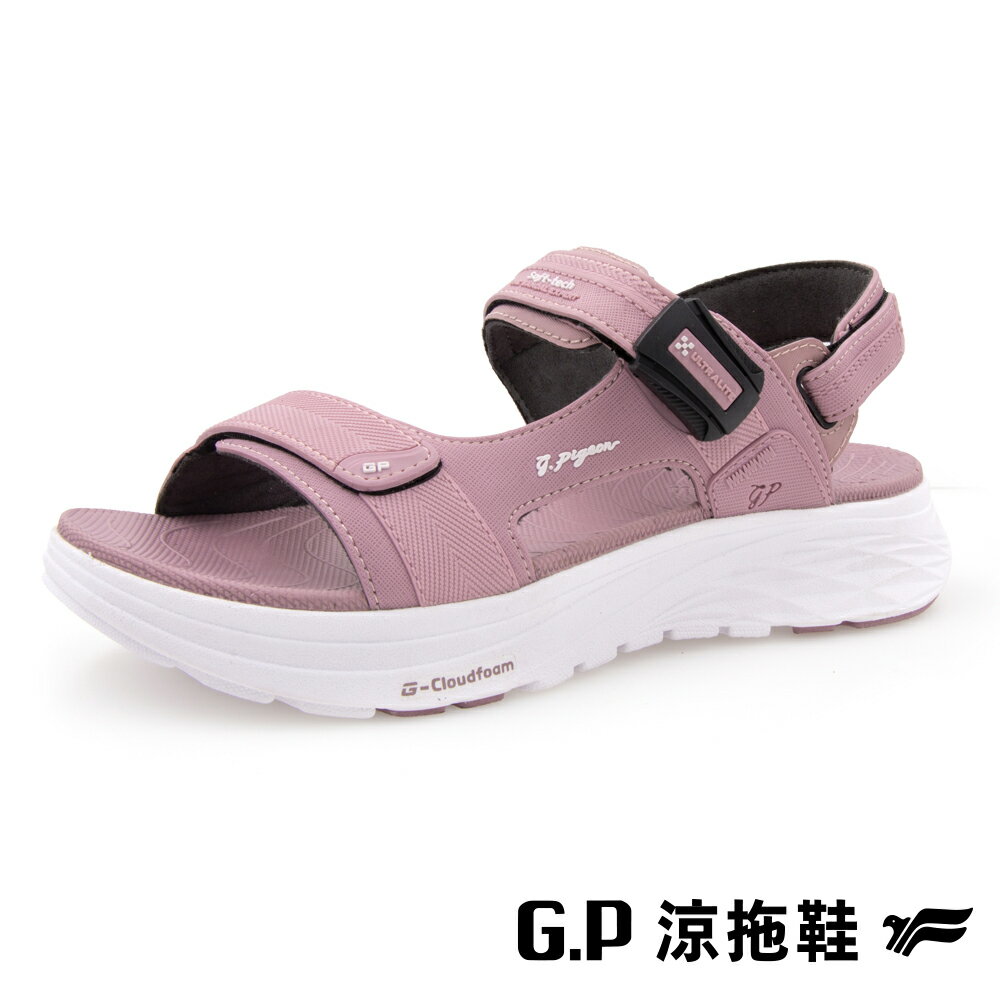 G.P(女)超緩震穩定系列雲端鞋 涼拖鞋 女鞋-粉色