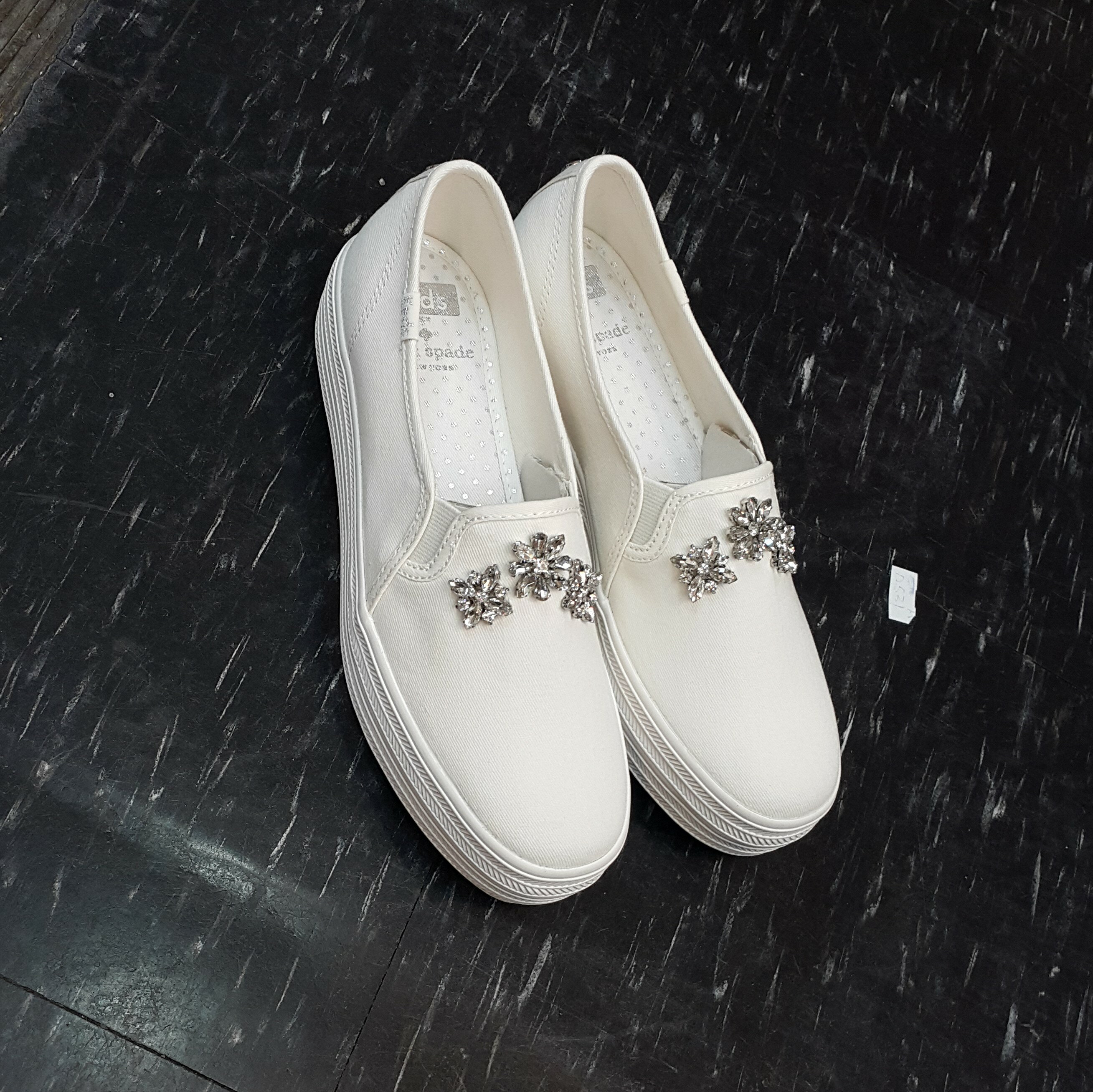 Women's keds x kate spade sale new york triple decker crystals