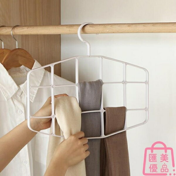 買2送1 多功能收納架家用多層領帶絲巾架掛架絲襪衣架【聚寶屋】
