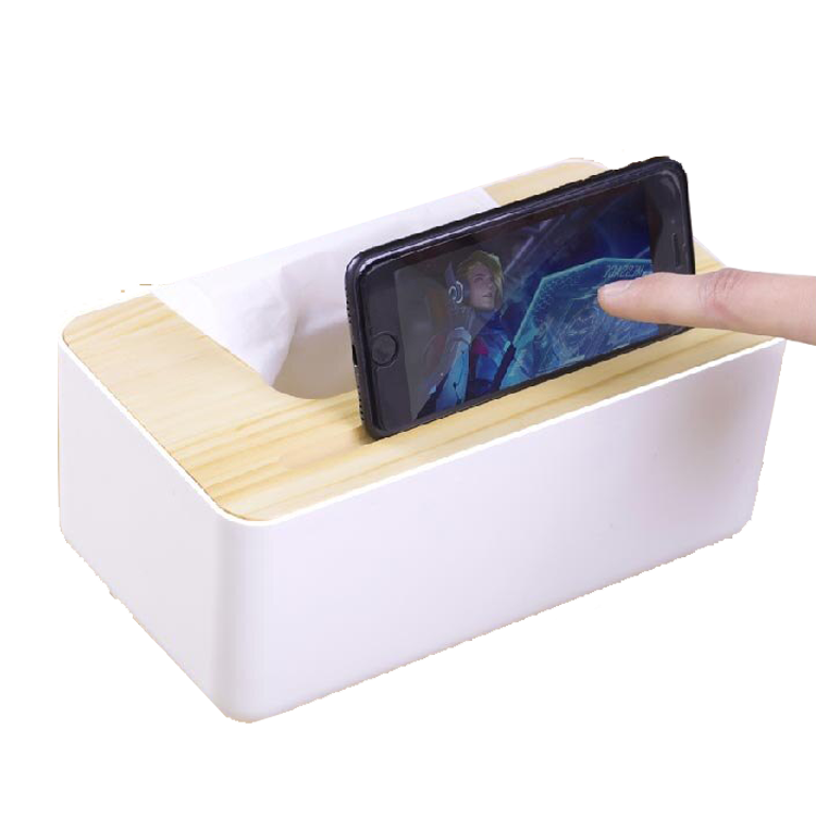 衛生紙盒質感房間歐式簡單風高檔追劇遙控器收納神器木質高質感多用衛生紙盒【AAA3798】