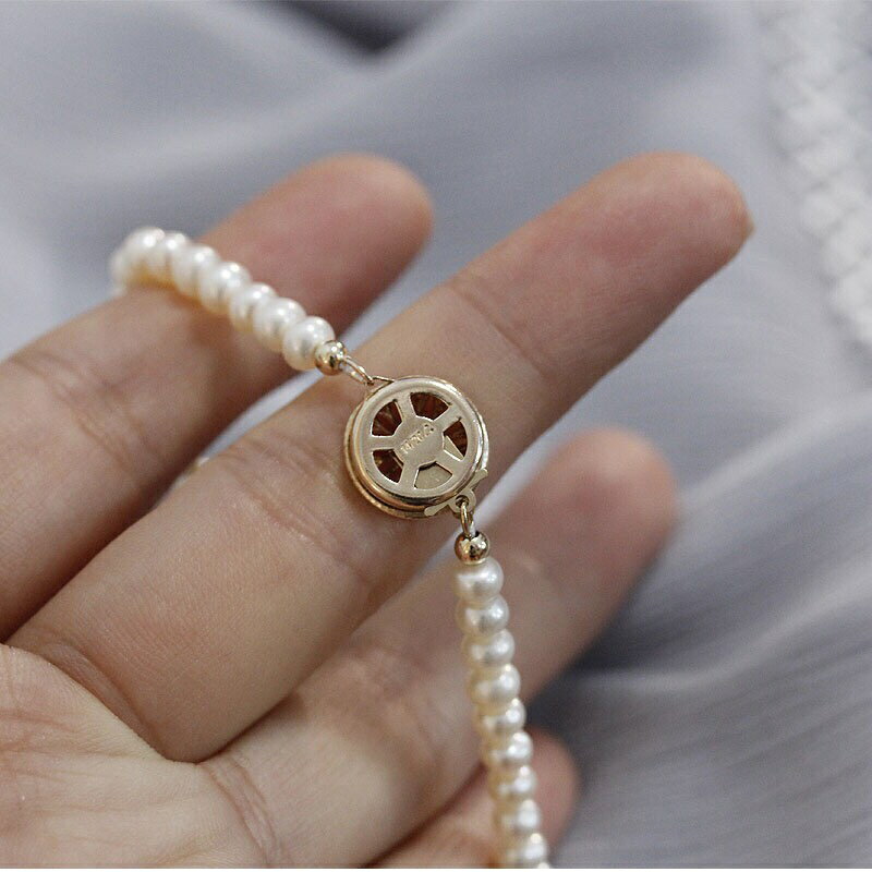 美國14K包金扣配件空托 項鏈扣手鏈扣單排扣 2排扣 3排扣 diy配件 3