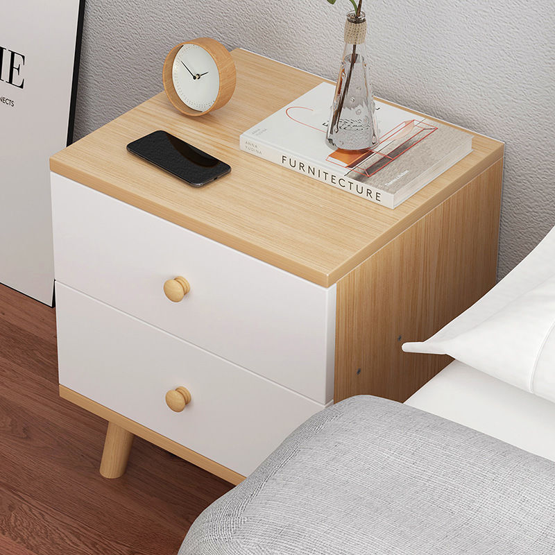 床頭櫃 臥室家用簡約現代小型床頭置物架輕奢簡易床邊櫃床頭收納櫃