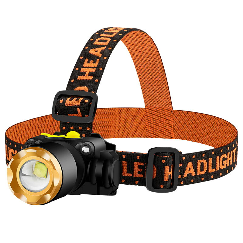 led頭燈強光充電超亮遠射頭戴式夜釣魚專用感應疝氣礦燈家用戶外