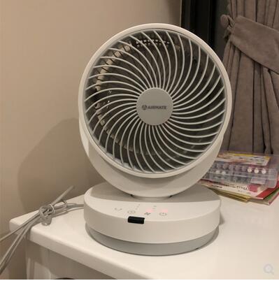 艾美特電風扇家用小型桌面臺式空氣循環扇辦公室渦輪對流迷你風扇【林之舍】