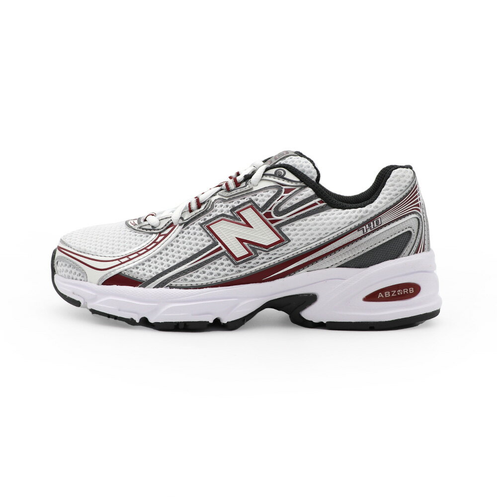 【全館滿額折】 New Balance 740 白紅 老爹 休閒 復古 運動鞋 男女款 B6307【新竹皇家U740RD2】