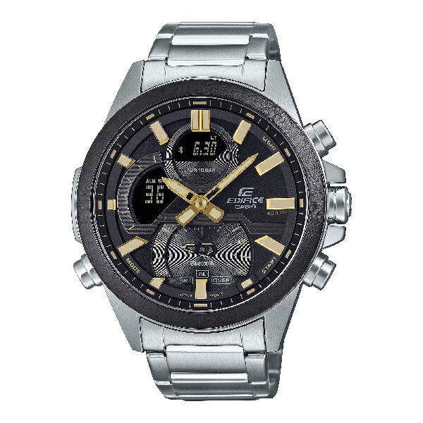 CASIO卡西歐 EDIFICE ECB-30DB-1A9 藍芽賽車雙顯錶 48.7mm ｜樂天全館特惠中★指定刷卡回饋10%