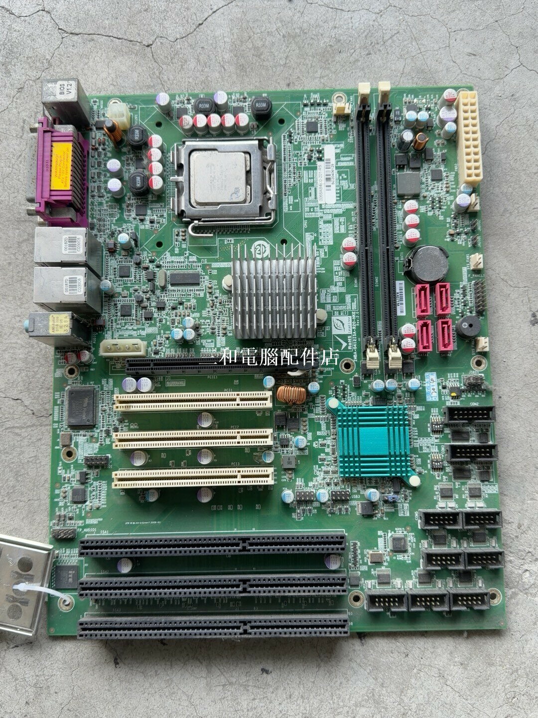 威達電 IMBA-G412ISA-R20-HKE 工控主機板 3個ISA黑槽 送CPU原裝擋板 實物拍攝 工業電腦 嵌入式系統 PLC控制 自動化設備