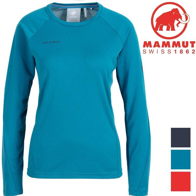 Mammut 長毛象 Aegility AF 女款快乾圓領長袖排汗衣 1016-00790