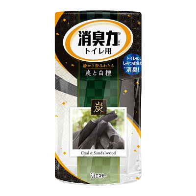 日本 ST雞仔牌 浴廁消臭力-木炭&檀香400ml