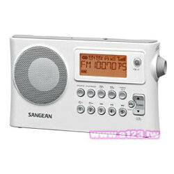 SANGEAN山進 二波段 USB數位式時鐘收音機 PR-D14USB