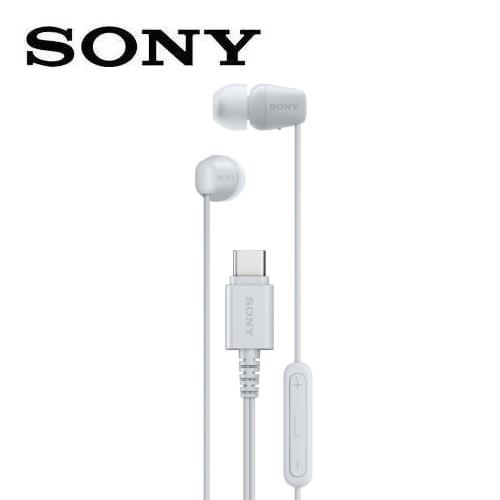 SONY 索尼 IER-EX15C 有線入耳式耳機 白色