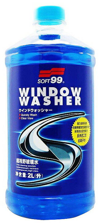 SOFT99 Window Washer 超視野濃縮雨刷精 CB003