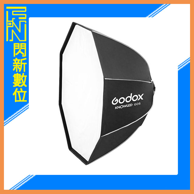 搶券最高折320｜Godox 諾力KNOWLED MG1200Bi 八角柔光罩 150cm / 神牛G卡口(公司貨)