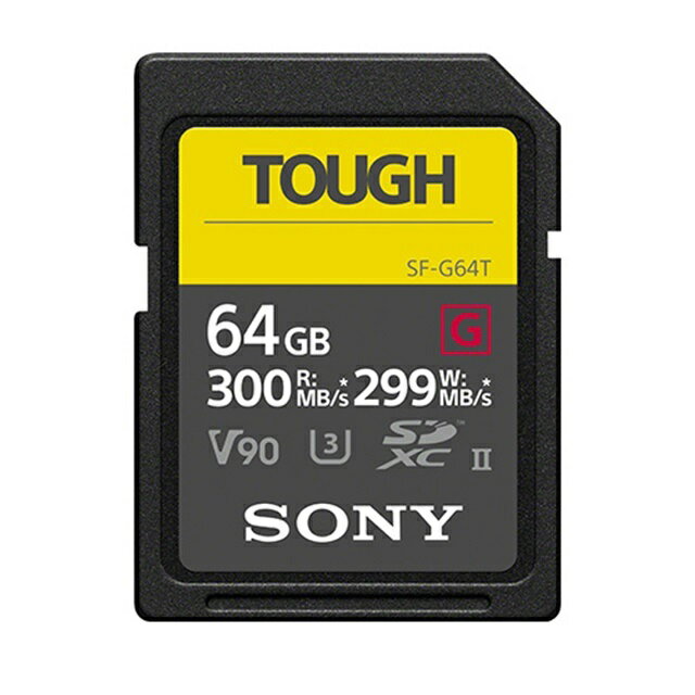 【新博攝影】Sony SF-G64T SDXC 64GB Class10 支援 4K 錄影高速記憶卡 (台灣索尼公司貨)