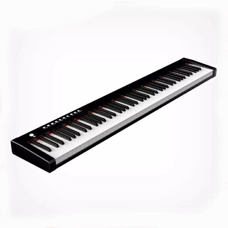 大歌星力度電鋼琴88鍵MIDI鍵盤專業成人初學入門便攜電鋼琴61 滿399免運！全館85折！