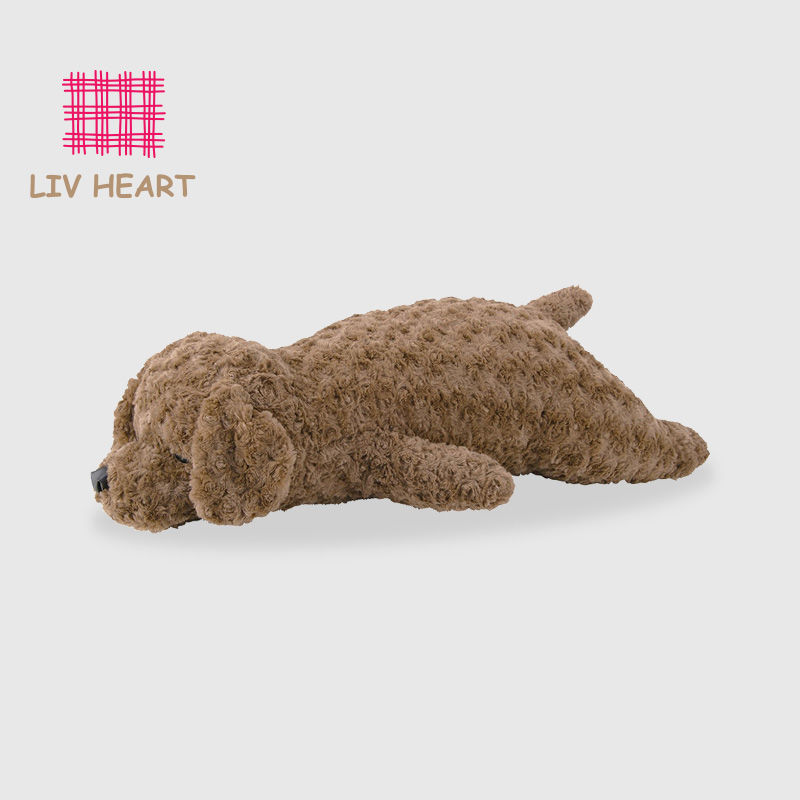 免運 可開票 超低價 日本LIVHEART貴賓犬毛絨玩具睡覺抱枕公仔娃娃玩偶生日禮物 快速發貨