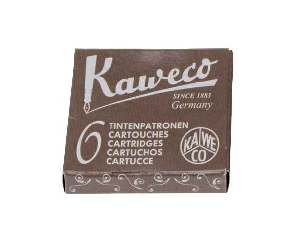 德國KAWECO咖啡色彩色墨水管3盒入/棕色