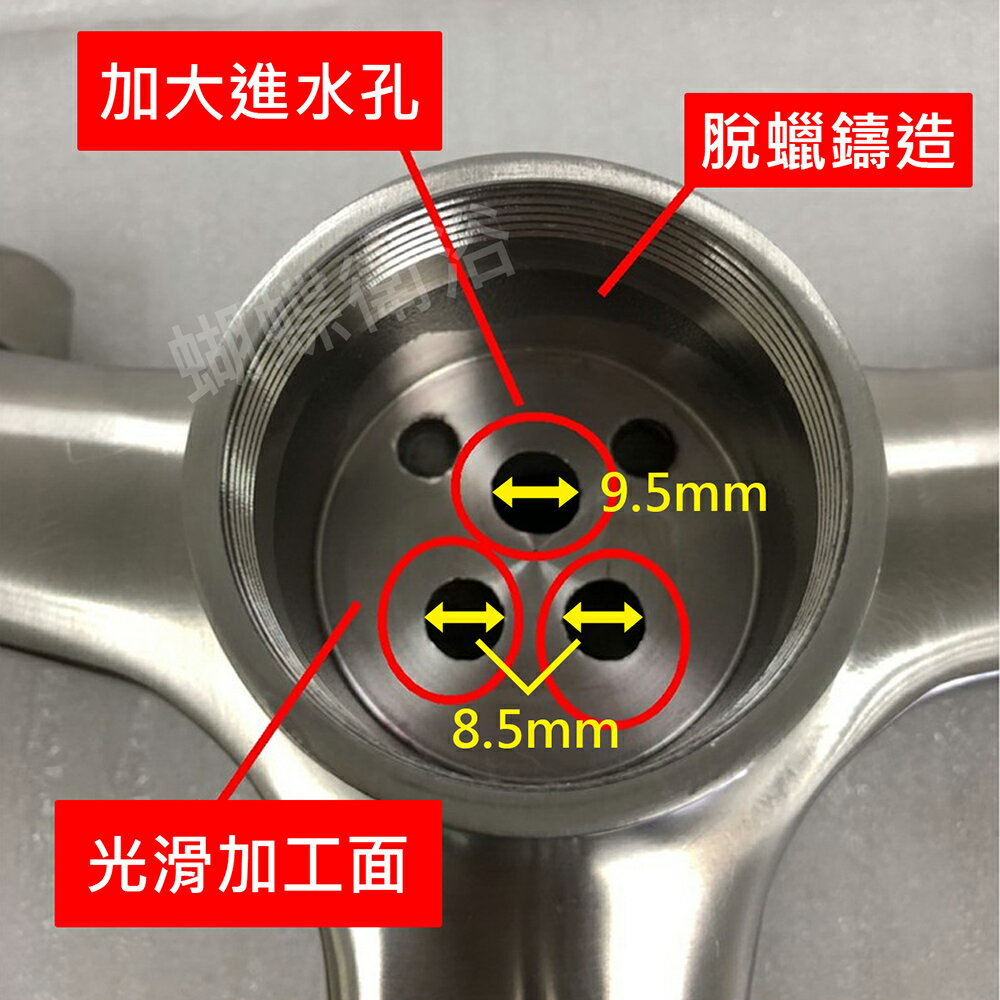 304不鏽鋼【沐浴龍頭(旋轉分水)】正47芯/三年保固 7