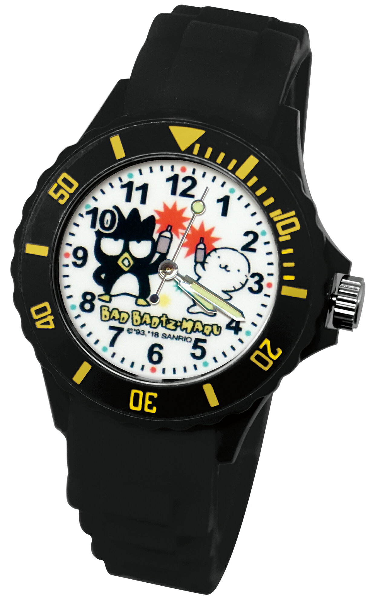 【免運】【兒童運動彩帶卡通錶】【酷企鵝】【台灣製造正版授權】【保固一年】5-12歲 兒童手錶 S7-1031B