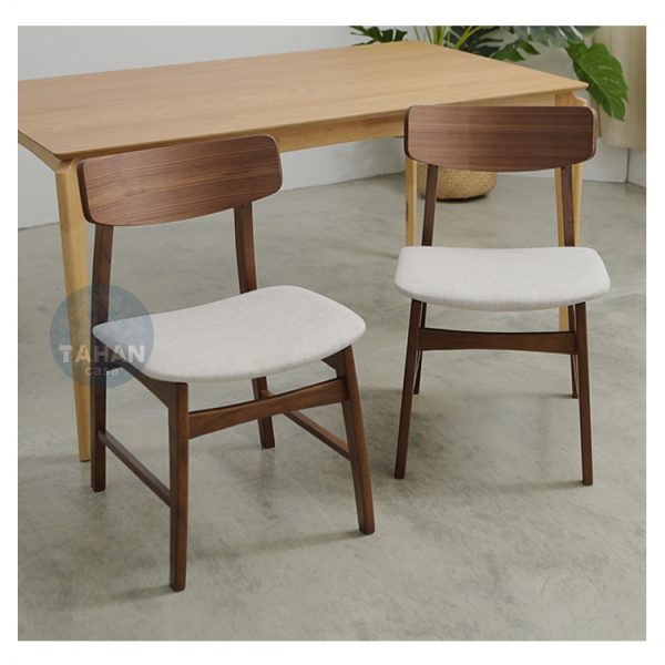 諾提克北歐風餐椅-原木 1