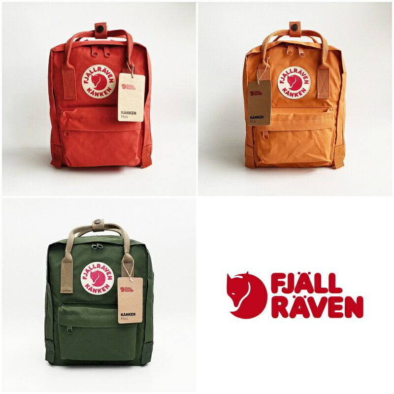 美國百分百【全新真品】Fjallraven Kanken 後揹包 休閒 防潑水 logo 肩揹包 迷你款 多色 CH25