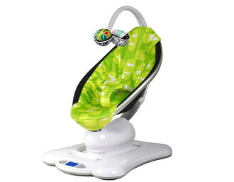 ★衛立兒生活館★【4 moms】mamaRoo 媽媽抱 (綠彈珠)嬰兒搖床/電動安撫搖床