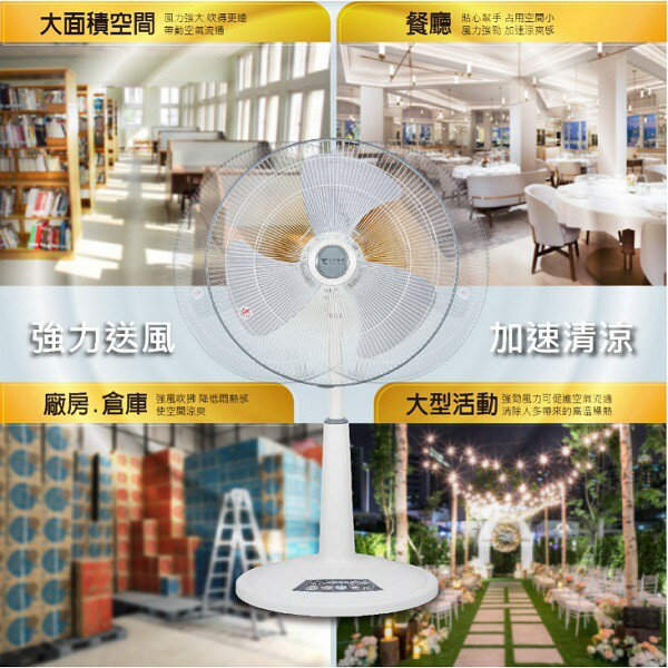 東銘 TM-2003  20吋超強風商業用扇 5