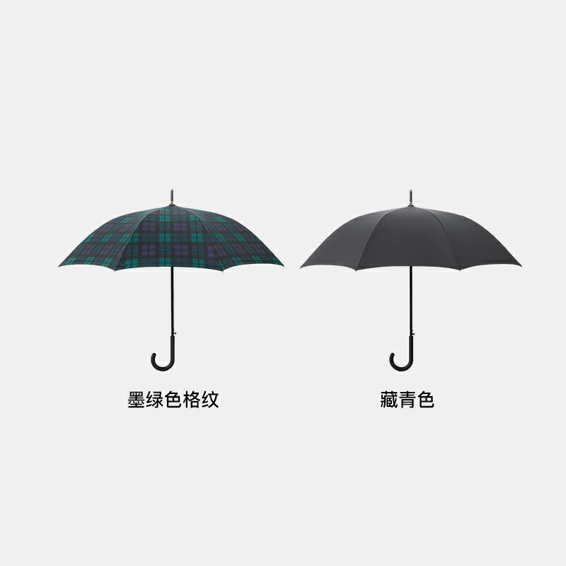 心選半自動直骨雨傘男玻璃纖維支架雙人傘女超大傘面拒水更強
