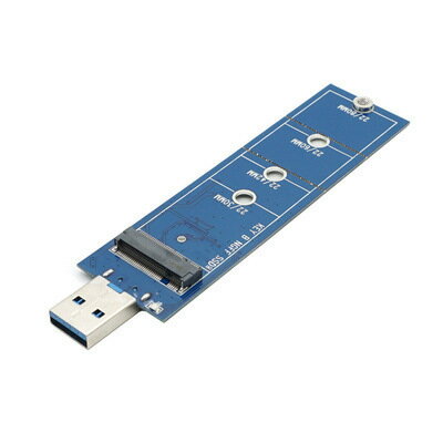 【高效傳輸】NGFF M.2固態硬碟轉USB3.0 轉接卡 讀寫迅速 資料傳輸便利 B-Key