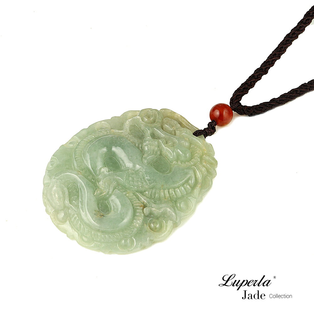 大東山珠寶 天然翡翠 祥龍納福 翡翠守護玉墜 2