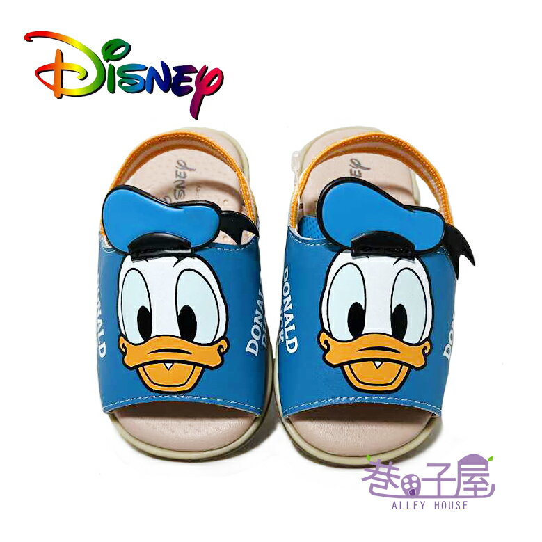 DISNEY迪士尼 童款唐老鴨手工涼鞋 [119872] 藍 MIT台灣製造【巷子屋】