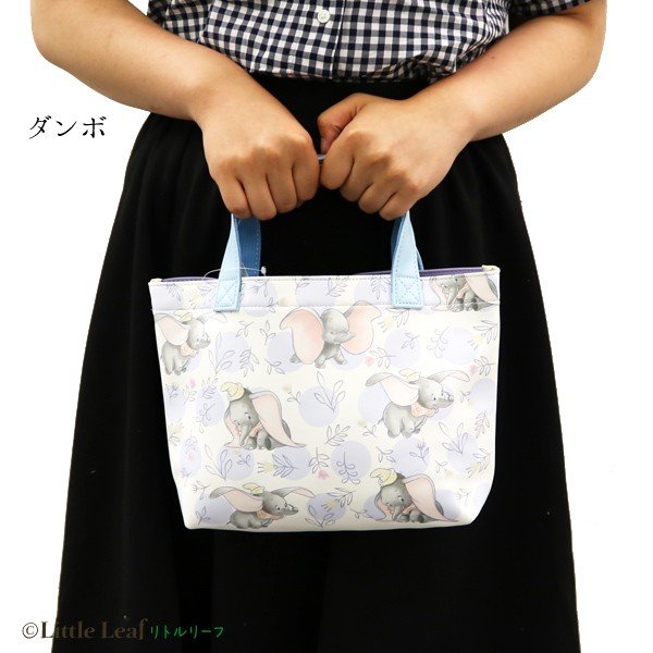 大賀屋 日貨 小飛象 袋子 手提包 午餐袋 手提包 便當袋 外出包 小包 小袋子 手提 迪士尼 正版 J00016983