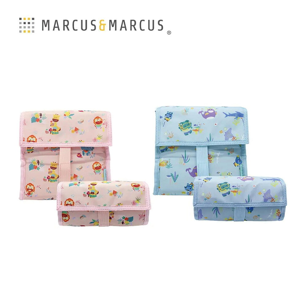 Marcus & Marcus 動物樂園攜帶式保溫保冷餐袋｜2色可選【悅兒園婦幼生活館】