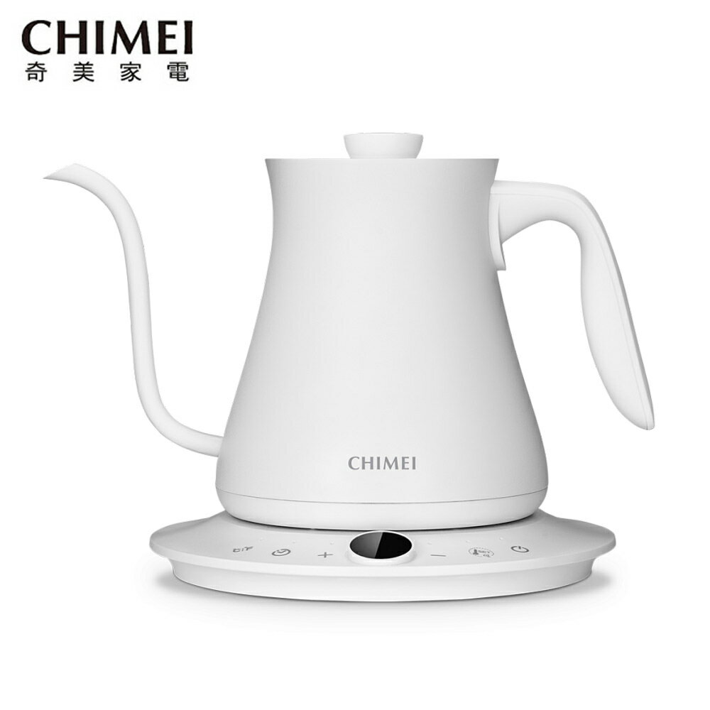 【CHIMEI奇美】電子式溫控職人手沖細口快煮壺 KT-88LT25