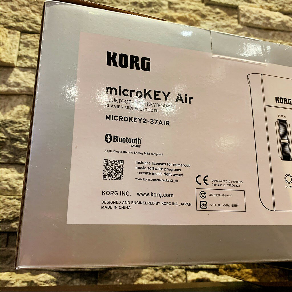 現貨可分期贈軟體/USB線Korg Microkey 2 AIR 無線藍芽Midi 25 37 49 61