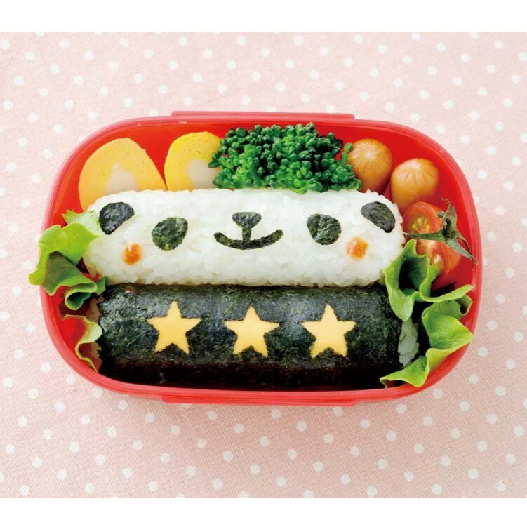 日本 ARNEST 可愛貓咪 熊貓 長型飯糰 模型飯糰DIY 親子創意料理 1組 #103