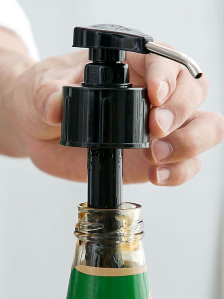 蠔油瓶壓嘴家用耗油專用擠壓器按壓嘴泵頭廚房擠蠔油神器海天通用