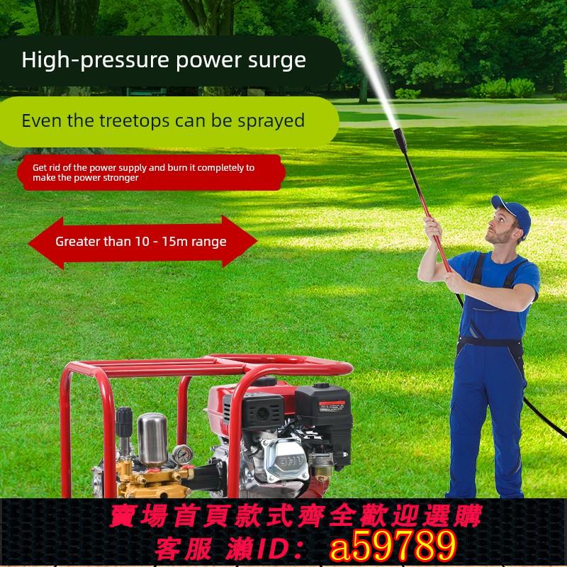 【全網低價 可打統編】 五羊本田引擎汽油打藥機小型高壓柴油農用噴霧器農藥噴灑消毒泵