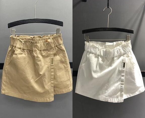 中大尺碼女裝 大尺碼短褲 高腰顯瘦A字包臀半身褲裙 休閒短褲休閒熱褲 打底褲 櫻桃嚴選 5