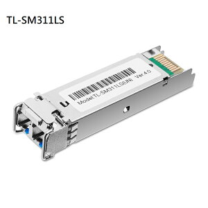 【最高折200+跨店點數22%回饋】TP-Link TL-SM311LS MiniGBIC 網路交換器 網管型 單模光纖模組【案廠規劃】