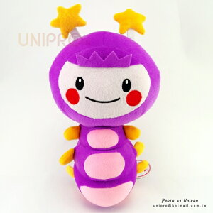 【UNIPRO】momo 亮亮 絨毛玩偶 娃娃 30公分 正版授權 紫色毛毛蟲