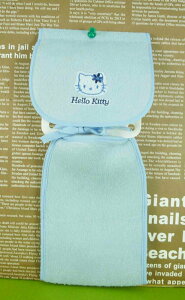 【震撼精品百貨】Hello Kitty 凱蒂貓 捲筒面紙套-藍花【共1款】 震撼日式精品百貨