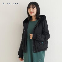 a la sha 尖尖帽短版鋪棉外套 a la sha 尖尖帽短版鋪棉外套