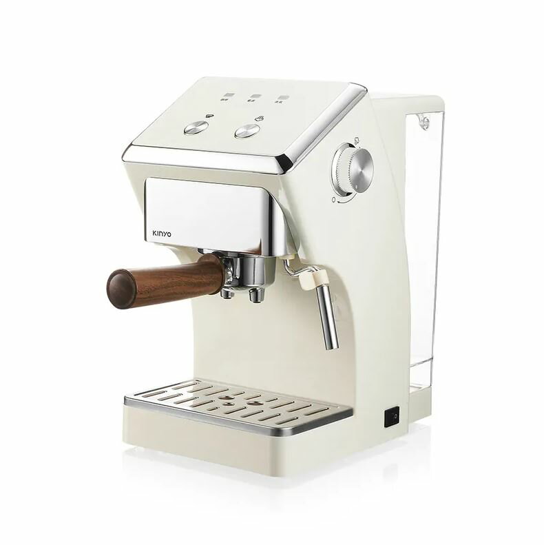 【熱銷主打+贈一磅咖啡豆】KINYO 半自動義式奶泡咖啡機 CMH-7930 極速萃取｜恆溫｜免手調 1