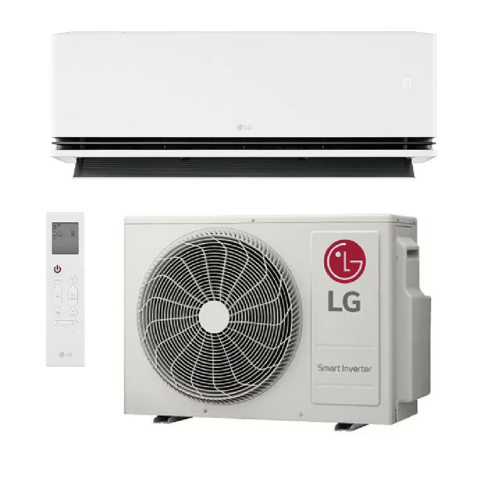 LG樂金 DUALCOOL™ WiFi 一級能效 雙迴轉 變頻 分離式 空調 極適 系列 2.2kw (含基本安裝) (適用坪數約2-4坪)/組 LSU22DHS/N22IDHS