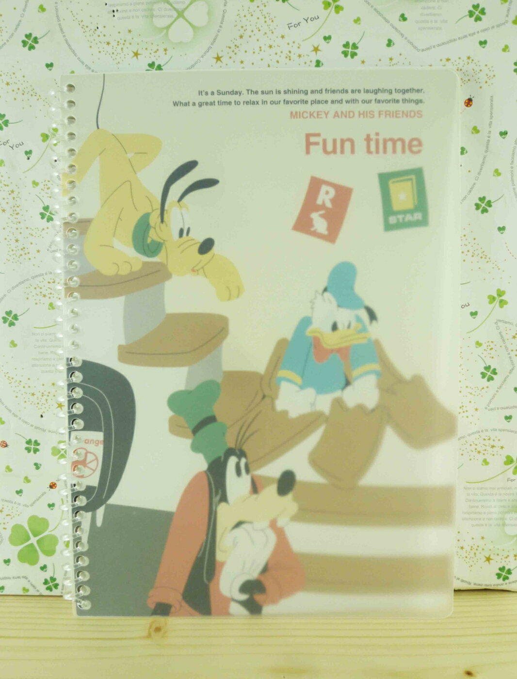 【震撼精品百貨】Micky Mouse 米奇/米妮 線圈筆記本-樓梯 震撼日式精品百貨
