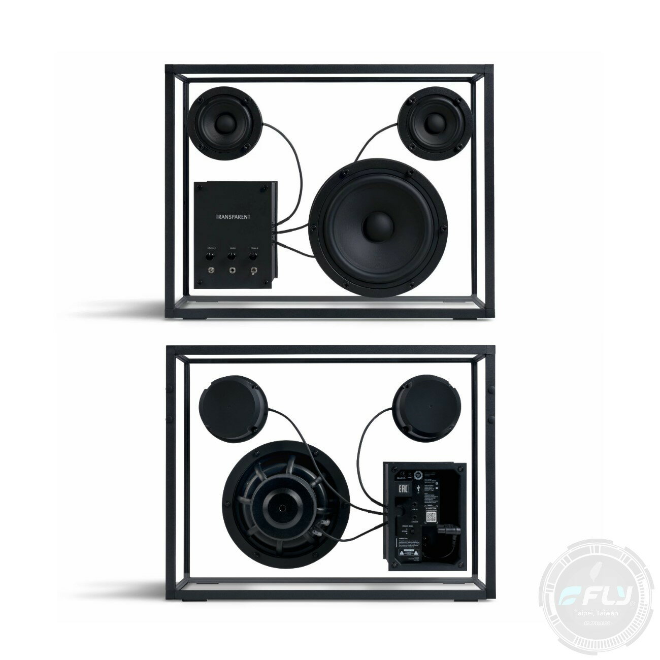 飛翔無線3C》TRANSPARENT Speaker 透明藍牙音響◉公司貨◉瑞典